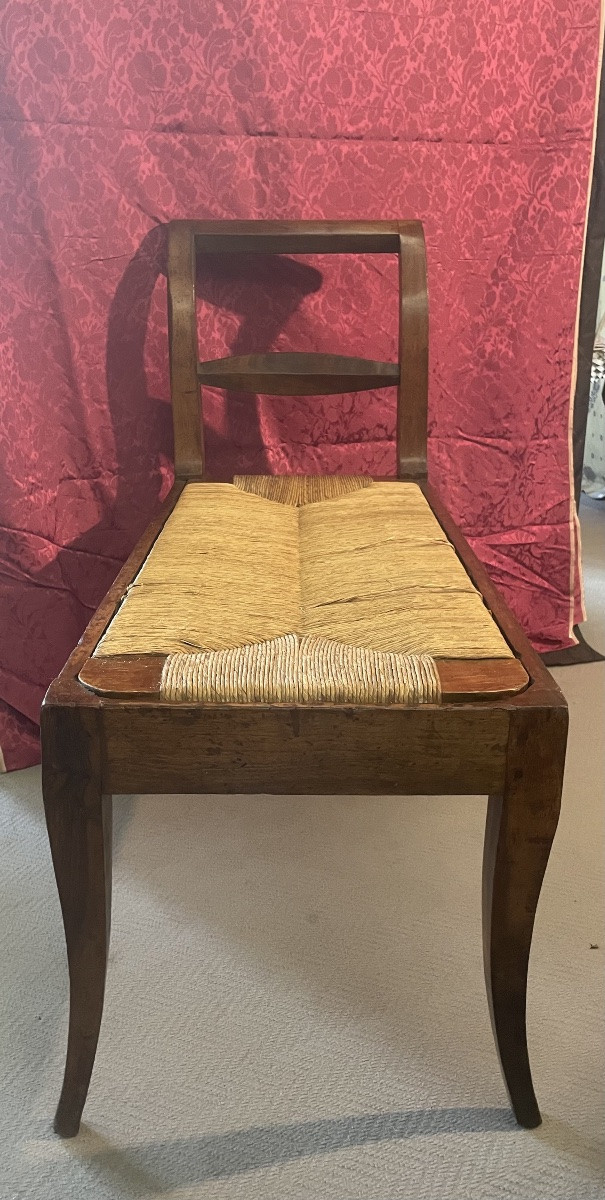 Divanetto/dormeuse Luigi XVI Noce-photo-4