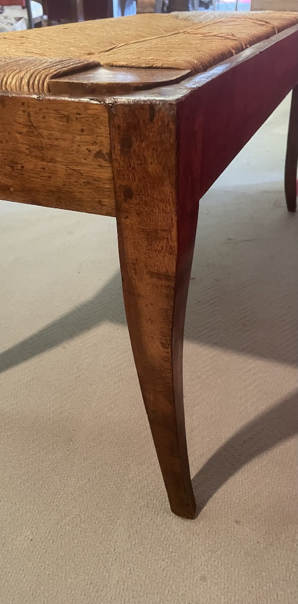 Divanetto/dormeuse Luigi XVI Noce-photo-6