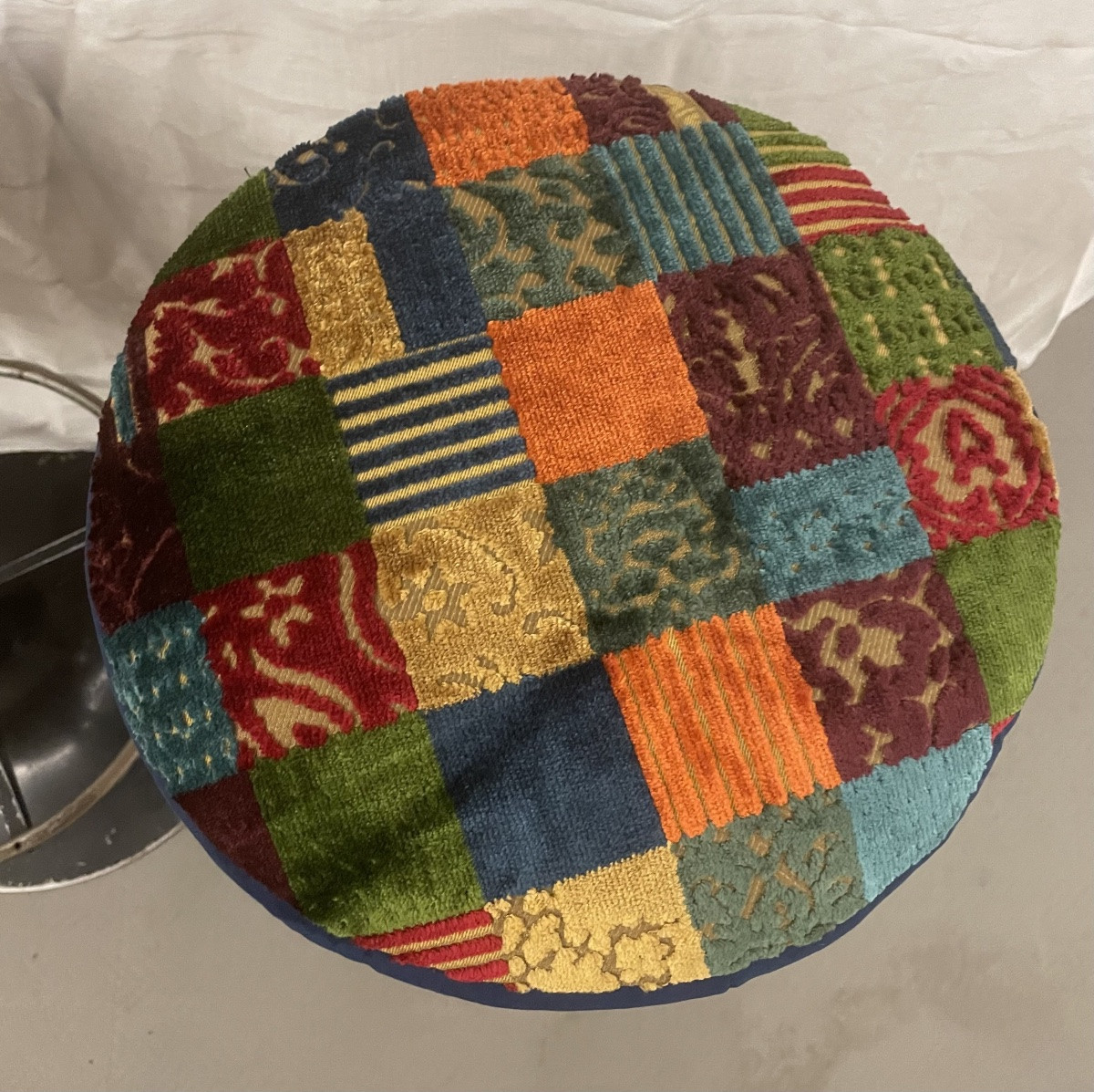 Coppia sgabelli vintage restaurati, Italia anni 60/70-photo-4