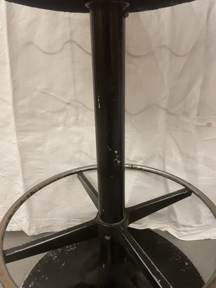 Coppia sgabelli vintage restaurati, Italia anni 60/70-photo-5