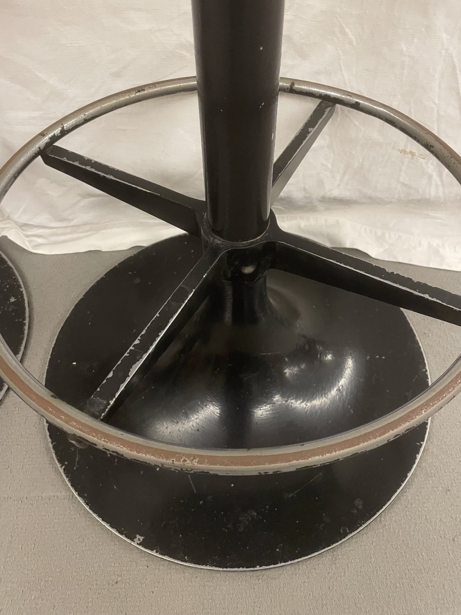 Coppia sgabelli vintage restaurati, Italia anni 60/70-photo-6