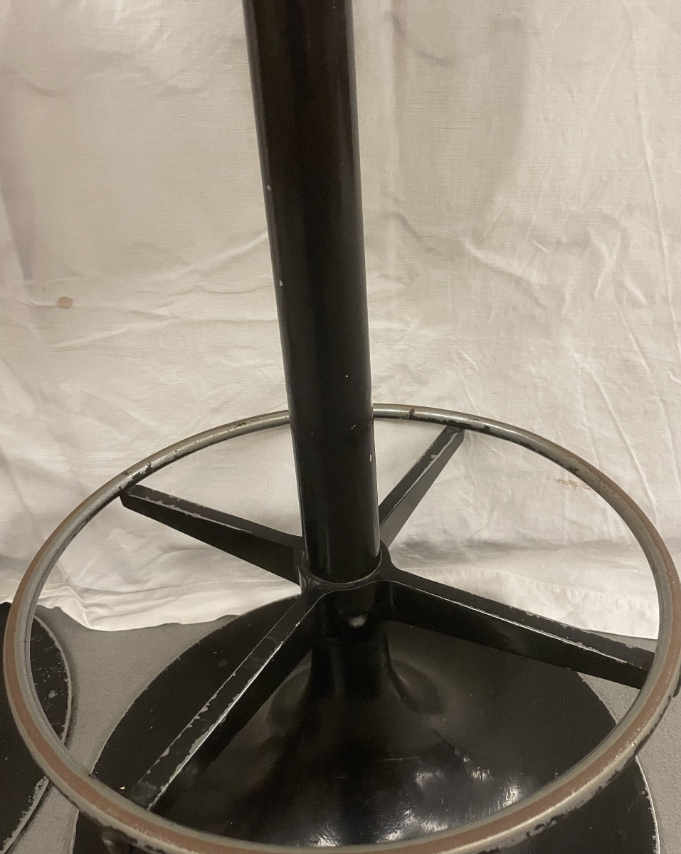 Coppia sgabelli vintage restaurati, Italia anni 60/70-photo-7