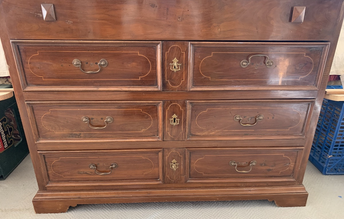 Scrittoio a Ribalta, Transizione Luigi XV/Luigi XVI, centro Italia (Roma?),metà 18esimo secolo -photo-1