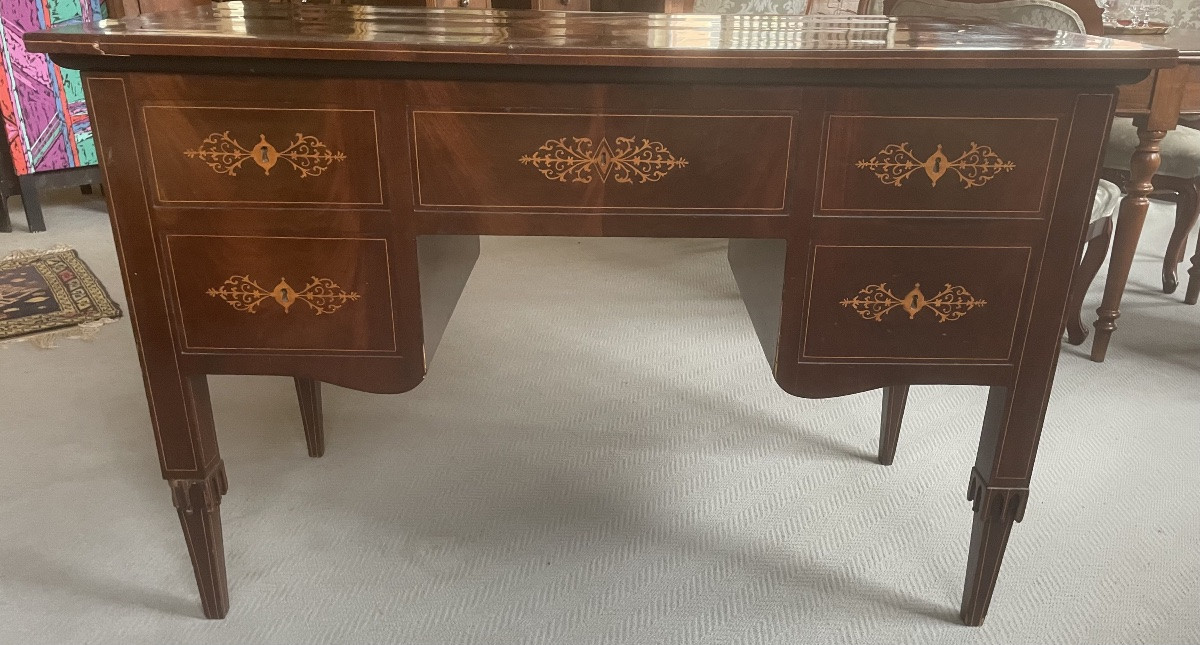 Scrivania da centro Carlo X,  Italia, prima metà del 19esimo secolo -photo-4