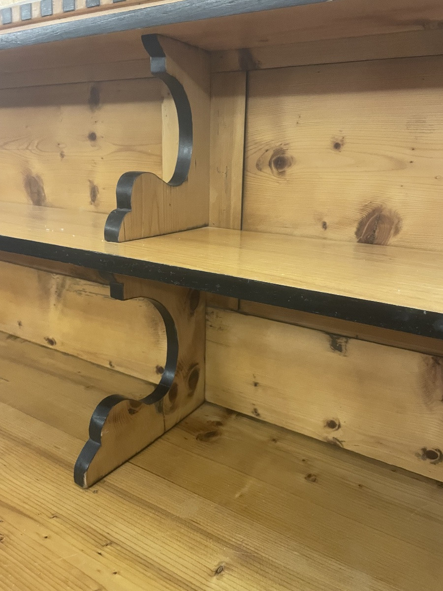 Consolle/Etagere doppio corpo in stile Biedermaier -photo-4