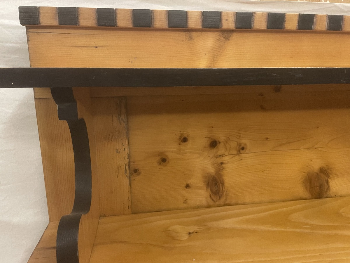 Consolle/Etagere doppio corpo in stile Biedermaier -photo-1