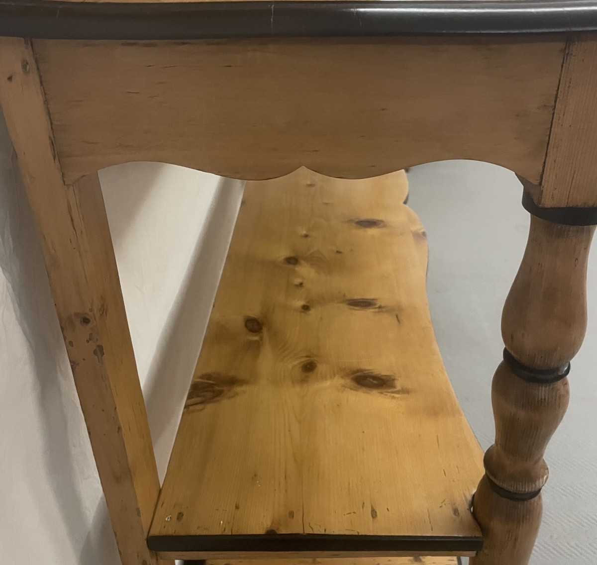 Consolle/Etagere doppio corpo in stile Biedermaier -photo-3