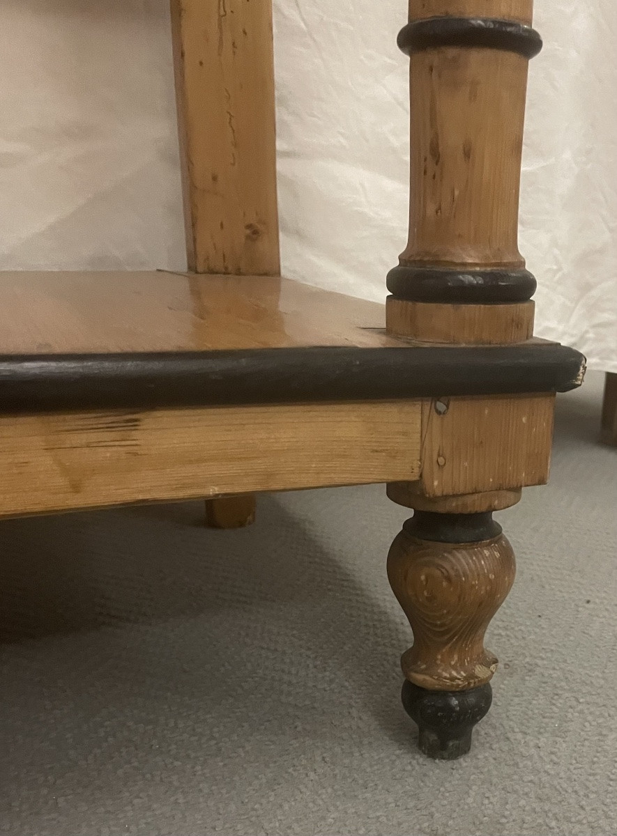 Consolle/Etagere doppio corpo in stile Biedermaier -photo-6