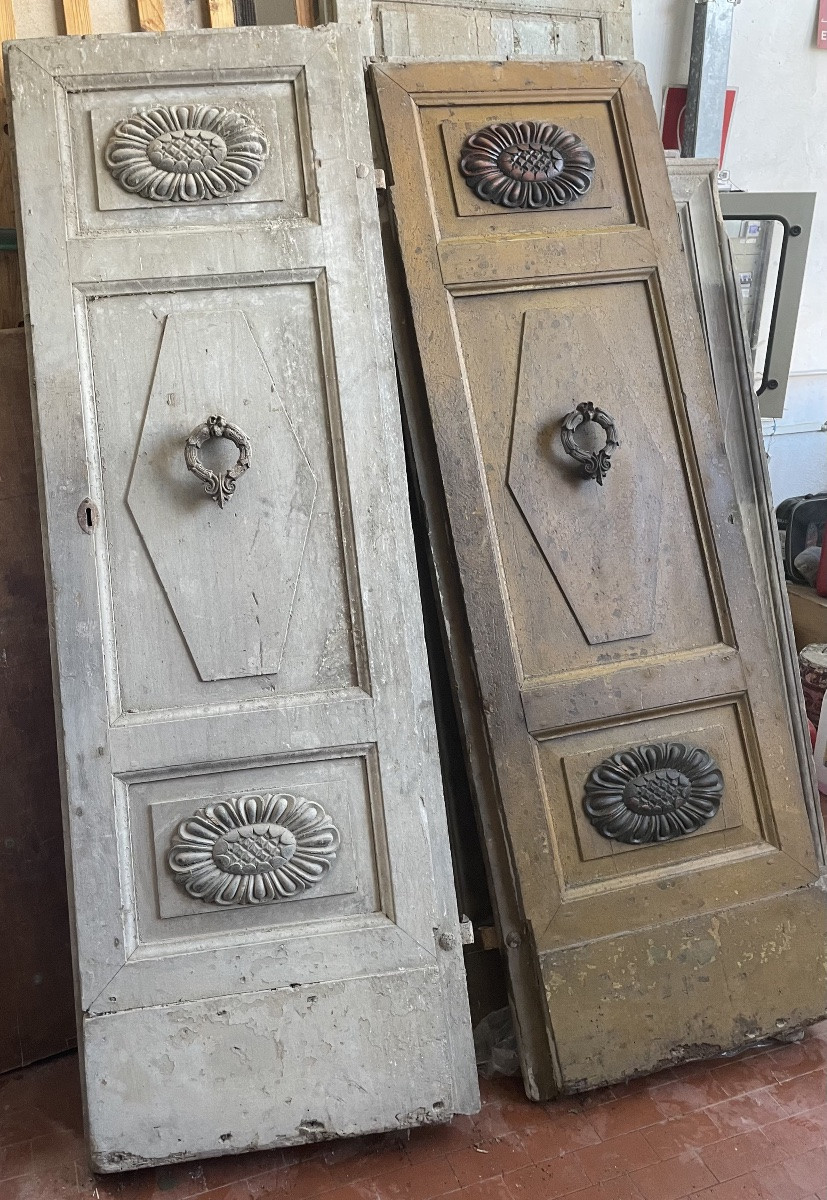 Antico portone di epoca e stile Impero, Toscana, 18esimo secolo -photo-2