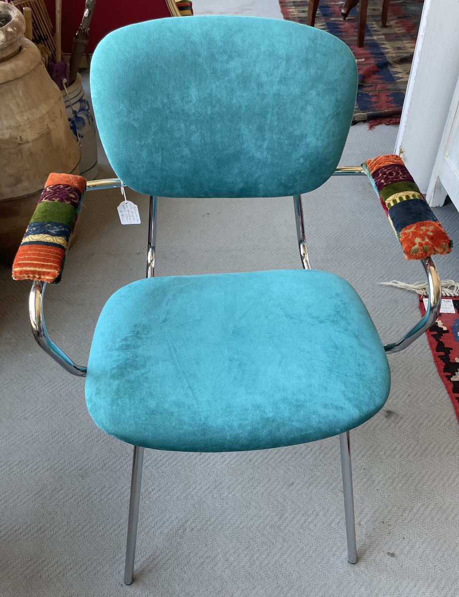 Sedia e poltroncina da ufficio, design italiano anni 60-photo-7
