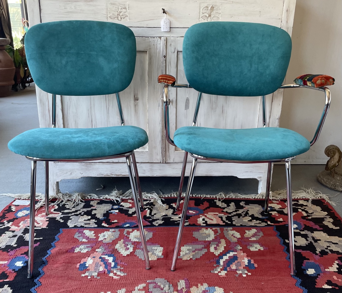 Sedia e poltroncina da ufficio, design italiano anni 60