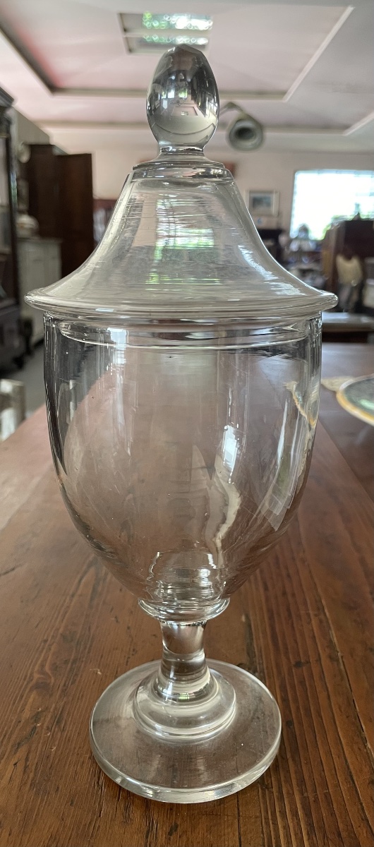 Antico vaso da farmacia Luigi XVI