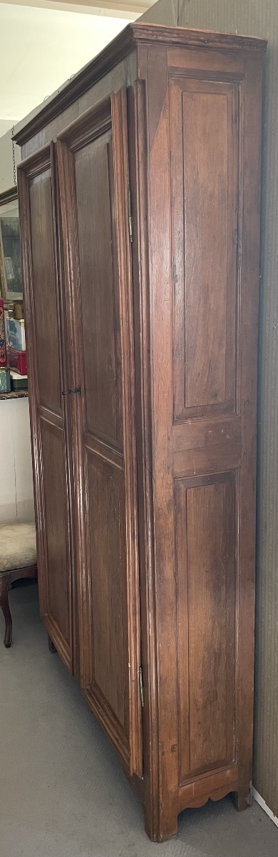 Antico armadio da cucina, Stipo. Legno di noce, centro Italia,17/18 esimo secolo -photo-3