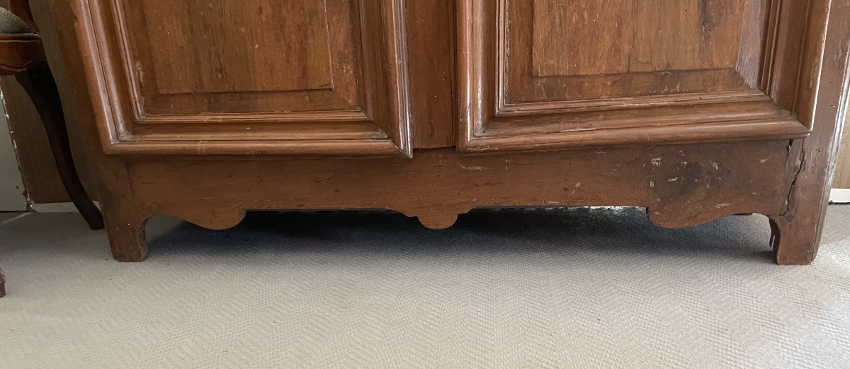 Antico armadio da cucina, Stipo. Legno di noce, centro Italia,17/18 esimo secolo -photo-6