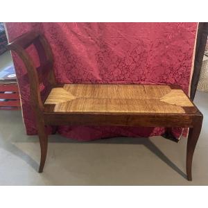 Divanetto/dormeuse Luigi XVI Noce