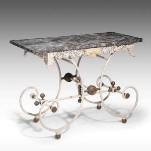 French Butcher's Table.