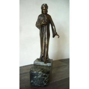 Bronze Of Dante, Early XX Th.