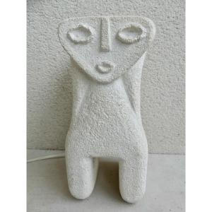 Lamp, Sculpture By Albert Tormos, 20th Century.