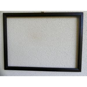 Moulded And Blackened Wood Frame, Early 19th Century
