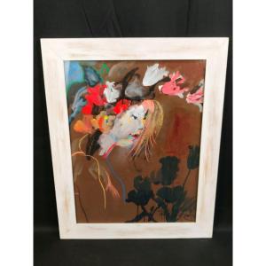 Pastel And Gouache Krystyna Radziwill
