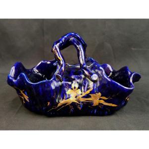 Keller&guerin Lunéville Art Nouveau Planter