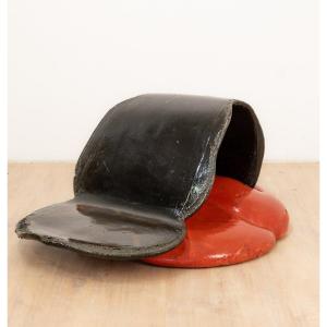Sculpture Armchair Langue By Louis Durot, 1975