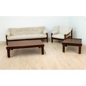 Vintage Amazonas Series Living Room Furniture By Jean Gillon, 1972, Set Of 4