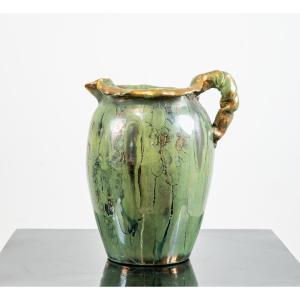 Ceramic Pitcher By Louis Dage, France, 1950s