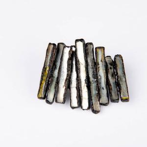 Talosel Resin Brooch By Line Vautrin, Signed