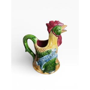 Earthenware Pitcher: Rooster “le Gaulois”