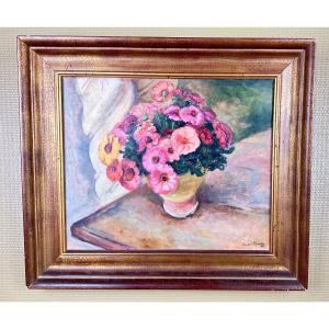 Bouquet Of Flowers - Pierre-françois Farrey (1896-1987)