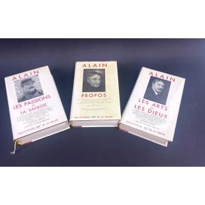 The Pleiade - Alain - 3 Volumes