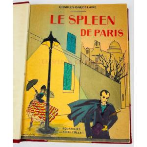 Charles Baudelaire The Spleen Of Paris Nilsson Editions 1930?