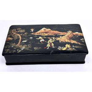 Napoleon III Boiled Cardboard Box