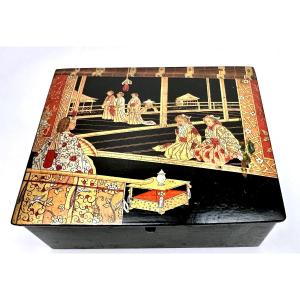 Napoleon III Boiled Cardboard Box, Box No. 2