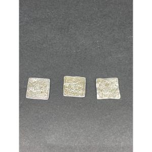3 Silver Coins, Almohad Dirham