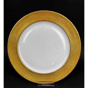 Limoges Porcelain Dinner Plate – Old Abbey 
