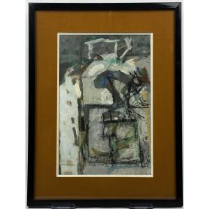 Edmond Niemczyk, Composition On Paper 1970