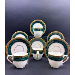 Lenox Classics Collection Classic Edition Usa Set Of 6 Cups And Saucers