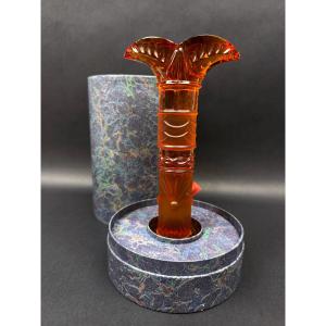 Saint-louis And Annie Faivre, “the Mermaid” Crystal Totem 