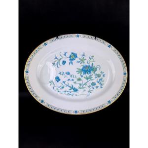 Large Haviland Limoges Nankin Model Meat Platter