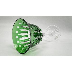 Saint-louis Crystal Water Glass, Tommy Model, Emerald