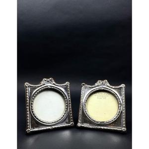 Pair Of English Silver Photo Frames, Birmingham, 1906/1908, 2367,033