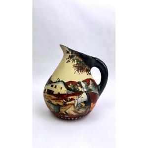 Stoneware Pitcher From Ciboure, Richard Le Corrone