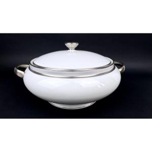 Raynaud, Fontainebleau Platine, Soup Tureen