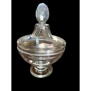 Antique Crystal Candy Dish 