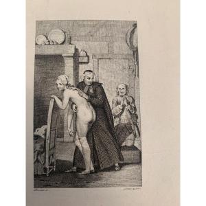 Lot Of 75 Engravings From La Fontaine's Tales,  By Desenne