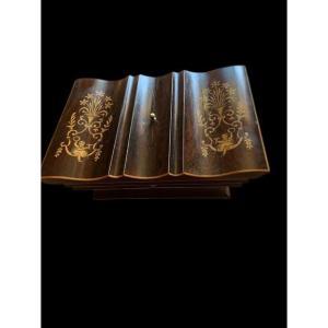 Marquetry Jewelry Box, Charles X Period