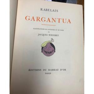 Rabelais, Gargantua, 5 Volumes, 1935
