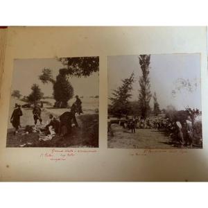 Album Of 125 Photos, Militaria Late 19th Century